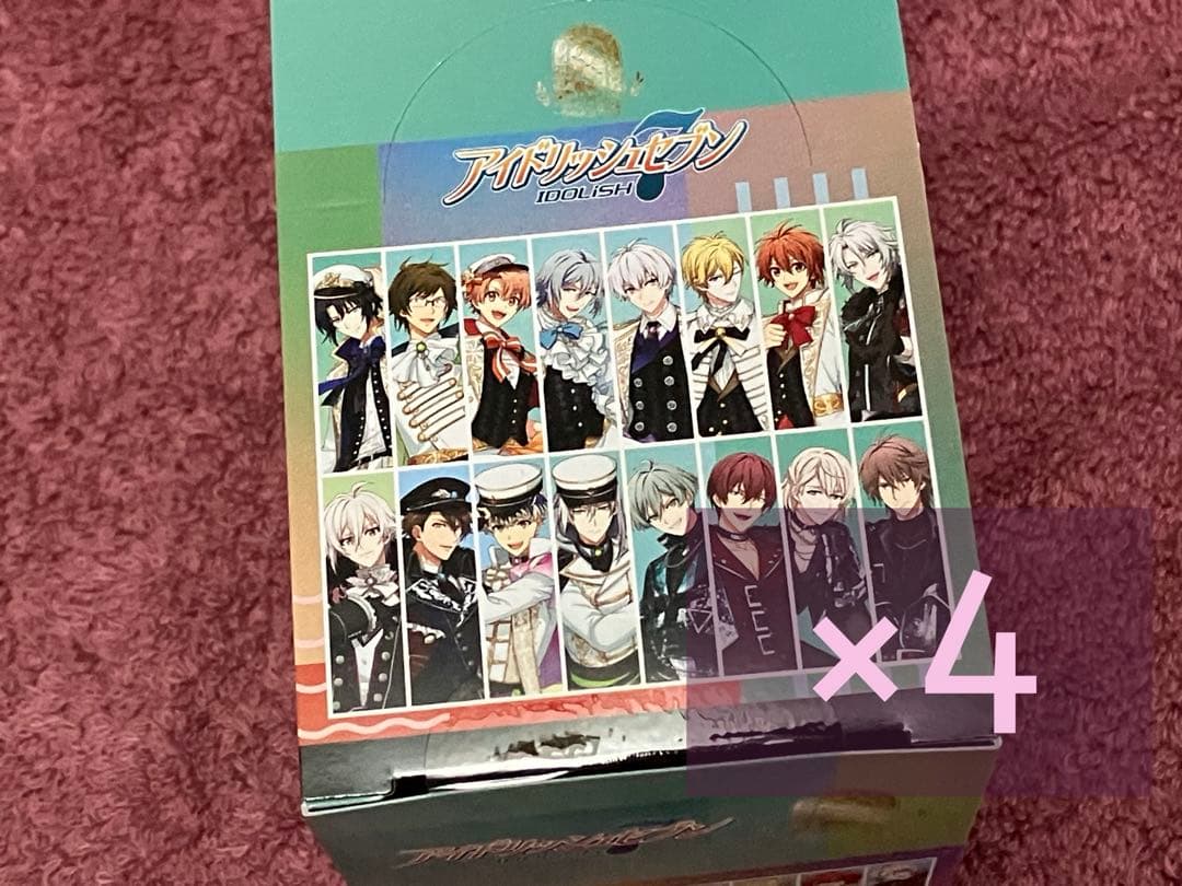 *✽ アイドリッシュセブン 8周年 缶バッジ ×4Box ✽*