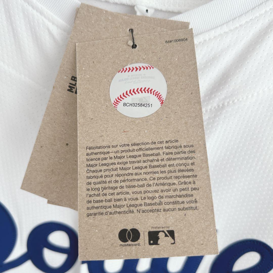 【MLB公式】ドジャース大谷翔平17ユニフォーム　新品タグ付き　メンズMサイズ