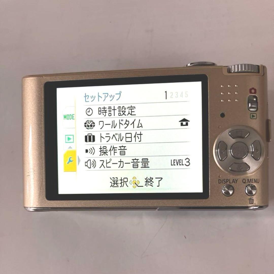 Panasonic LUMIX FX60 12メガピクセル シャンパンゴールド