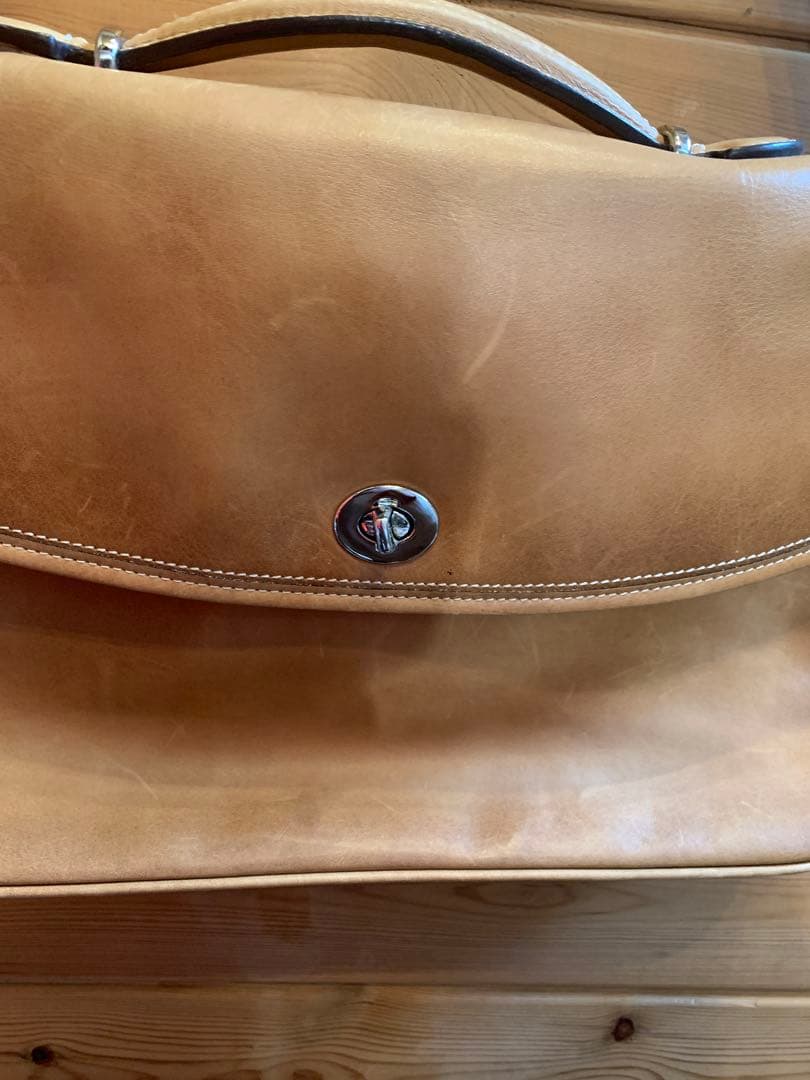 【美品】オールドコーチ　レザーショルダーバッグ