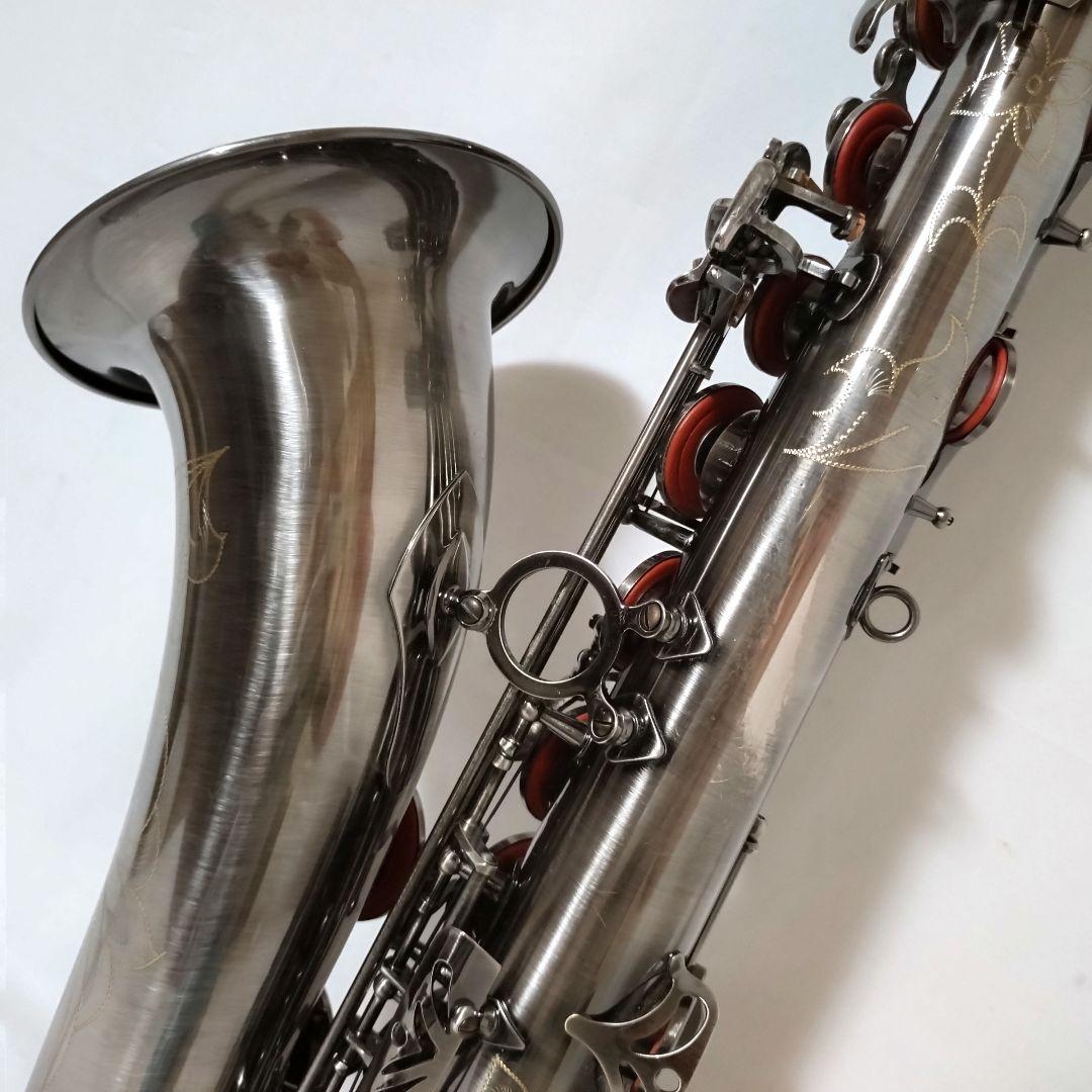 美品　J.Michael　テナーサックス　TN-1100GM　ガンメタ　彫刻