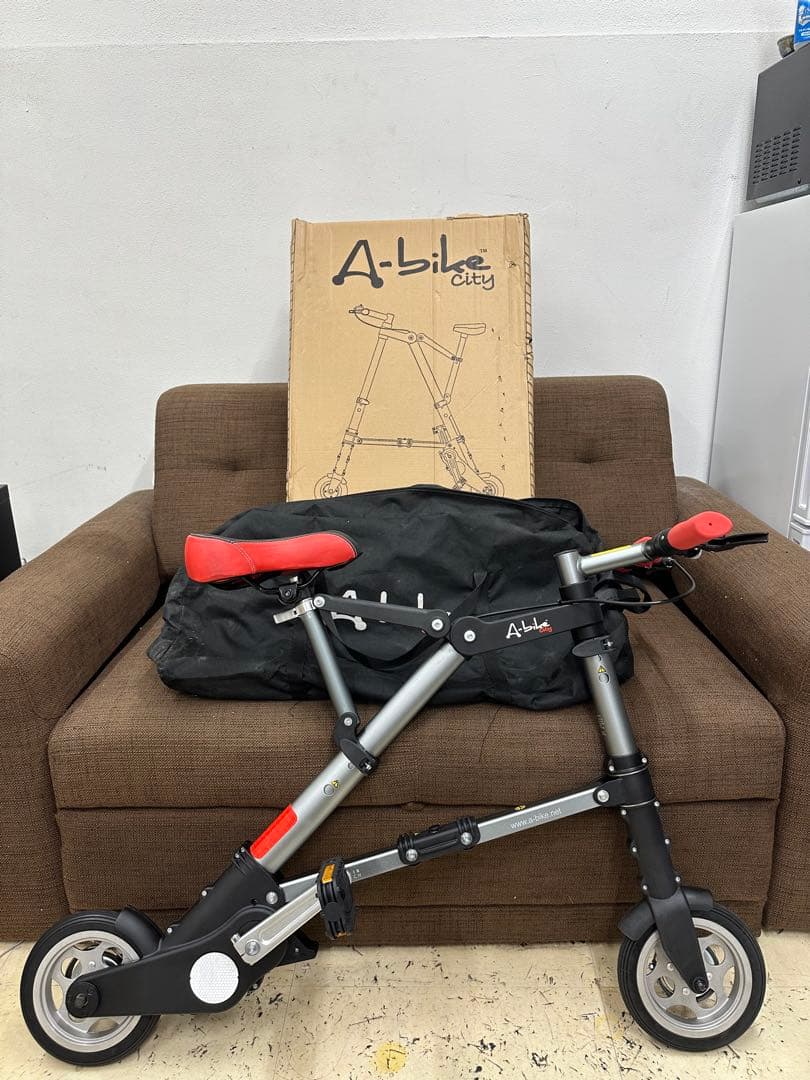 ⑦ A-bike City 超コンパクト折りたたみ自転車