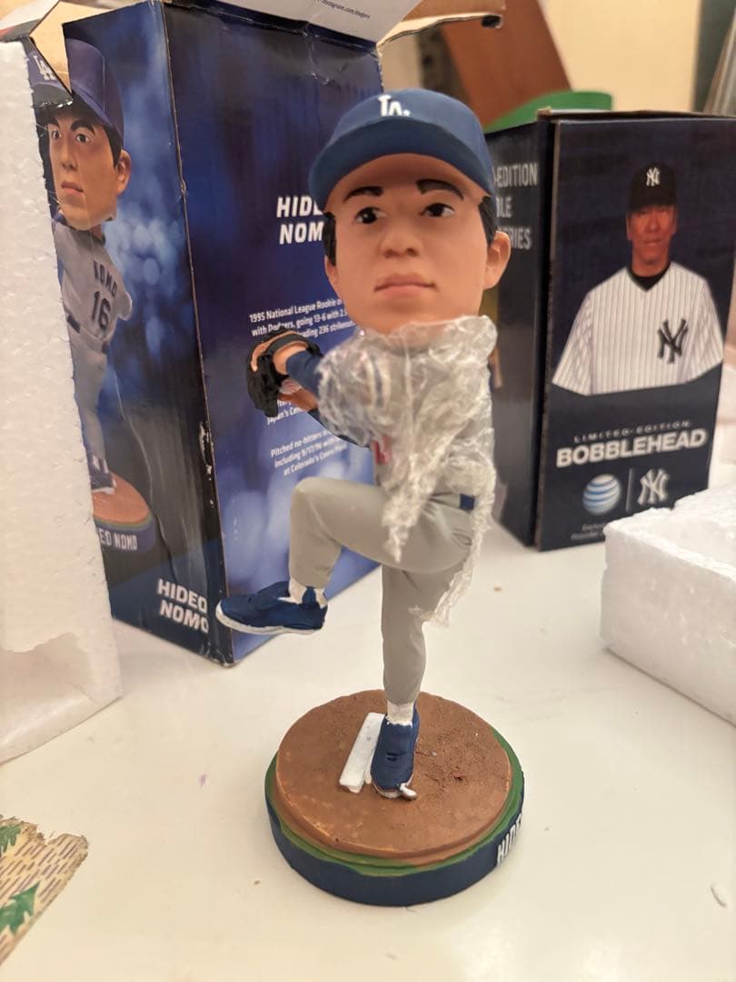 野茂英雄 松井秀喜 ボブルヘッド セット