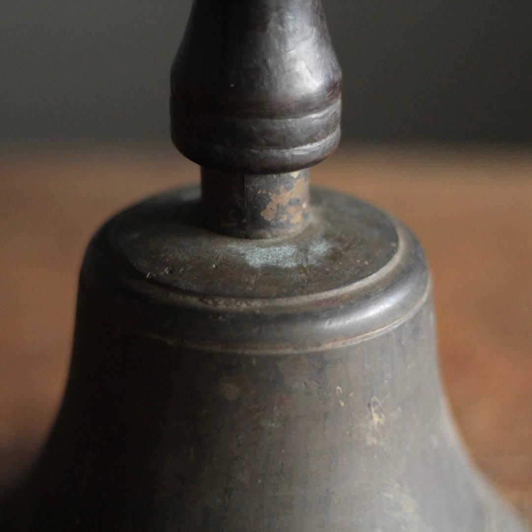 古銅 鐘 カネ ベル 古道具 アンティーク オブジェ 銅製鐘