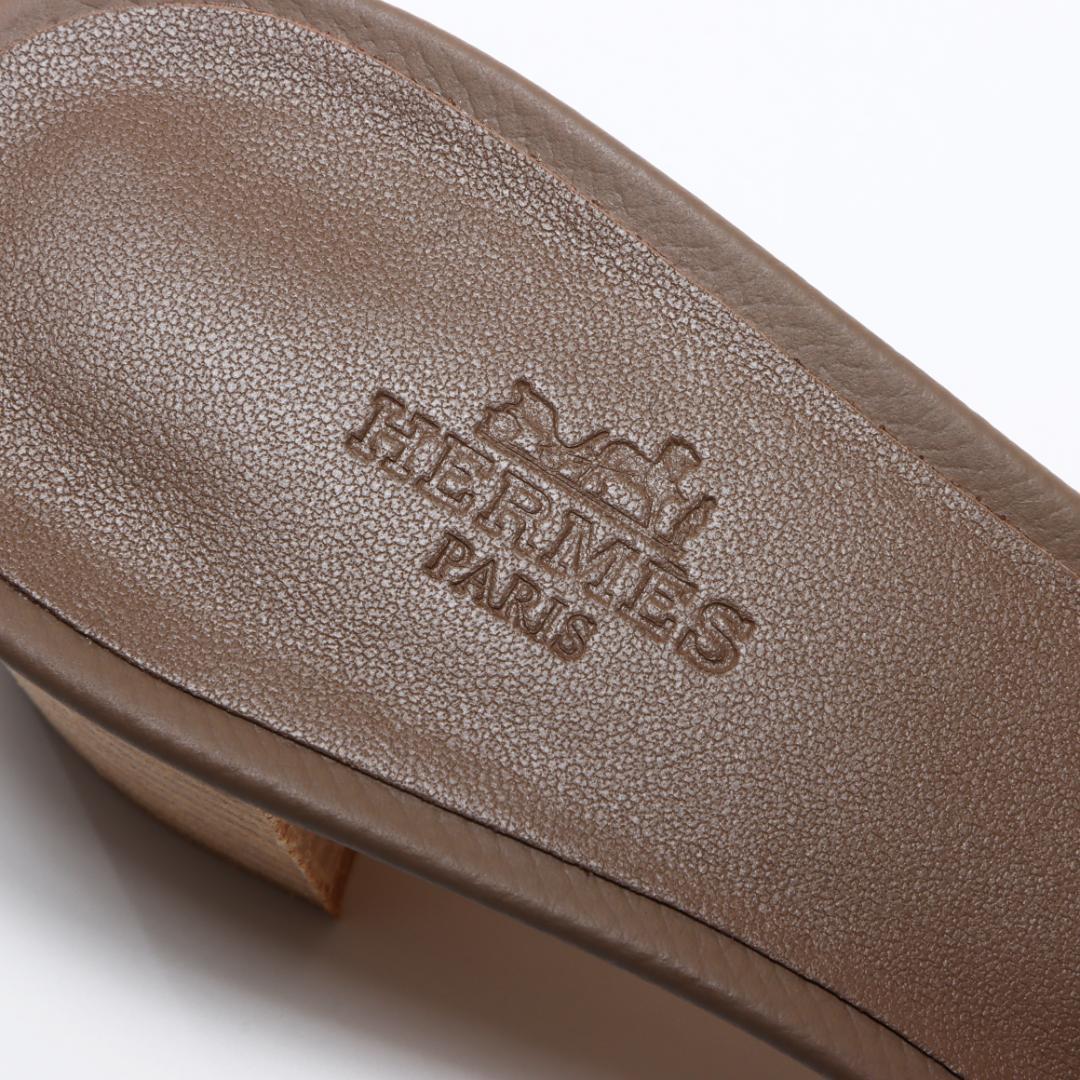 ❣️HERMES❣️ オアジス 36.5/23.5cm ミュール エトゥープ