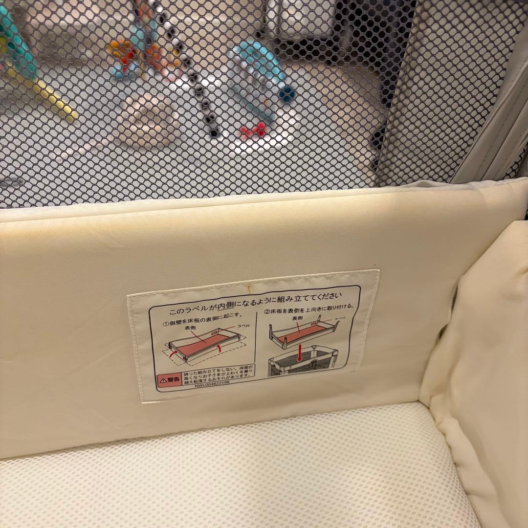 中*ロ様 ココネルエアー 折りたたみ式ベビーベッド アップリカ