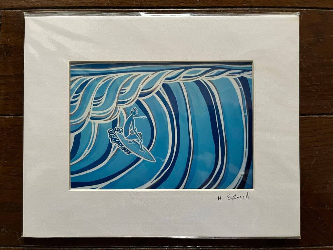 ヘザーブラウン　直筆サイン入り　希少　ハワイ　Hawaii