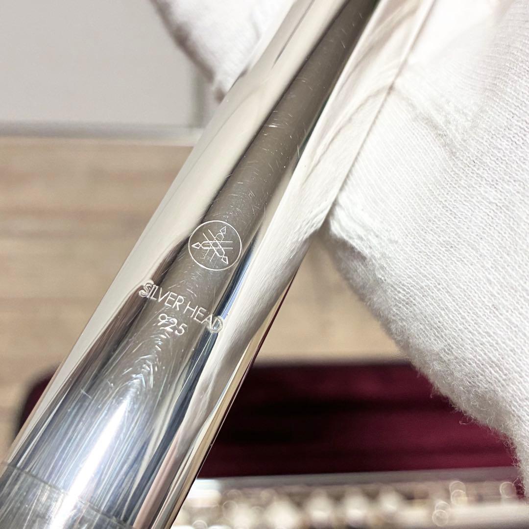 【良品】YAMAHA ヤマハ YFL-311Ⅱ フルート 頭部管銀製 バッグ付