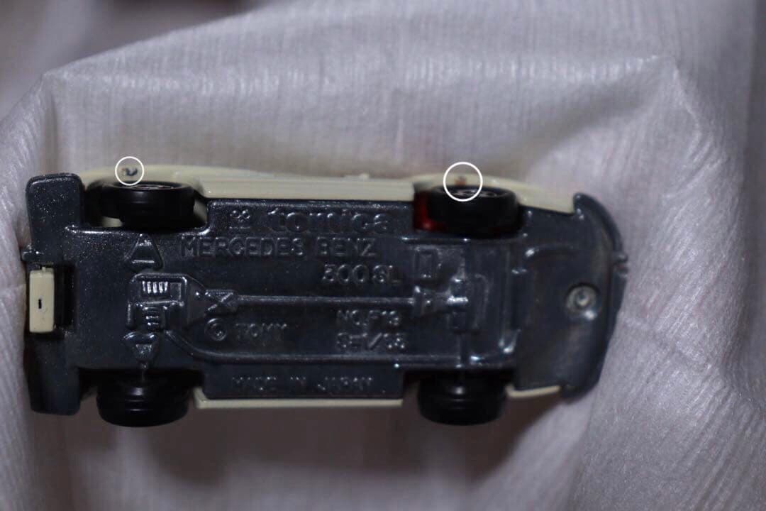 日本製　国産　トミカ　外国車シリーズ　メルセデス　ベンツ　300SL F19