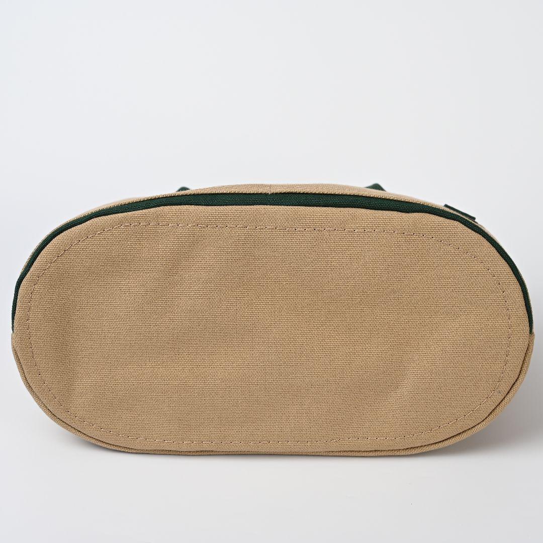 [emi]8号/11号×倉敷帆布×8番糸 オーバル底トートM×2