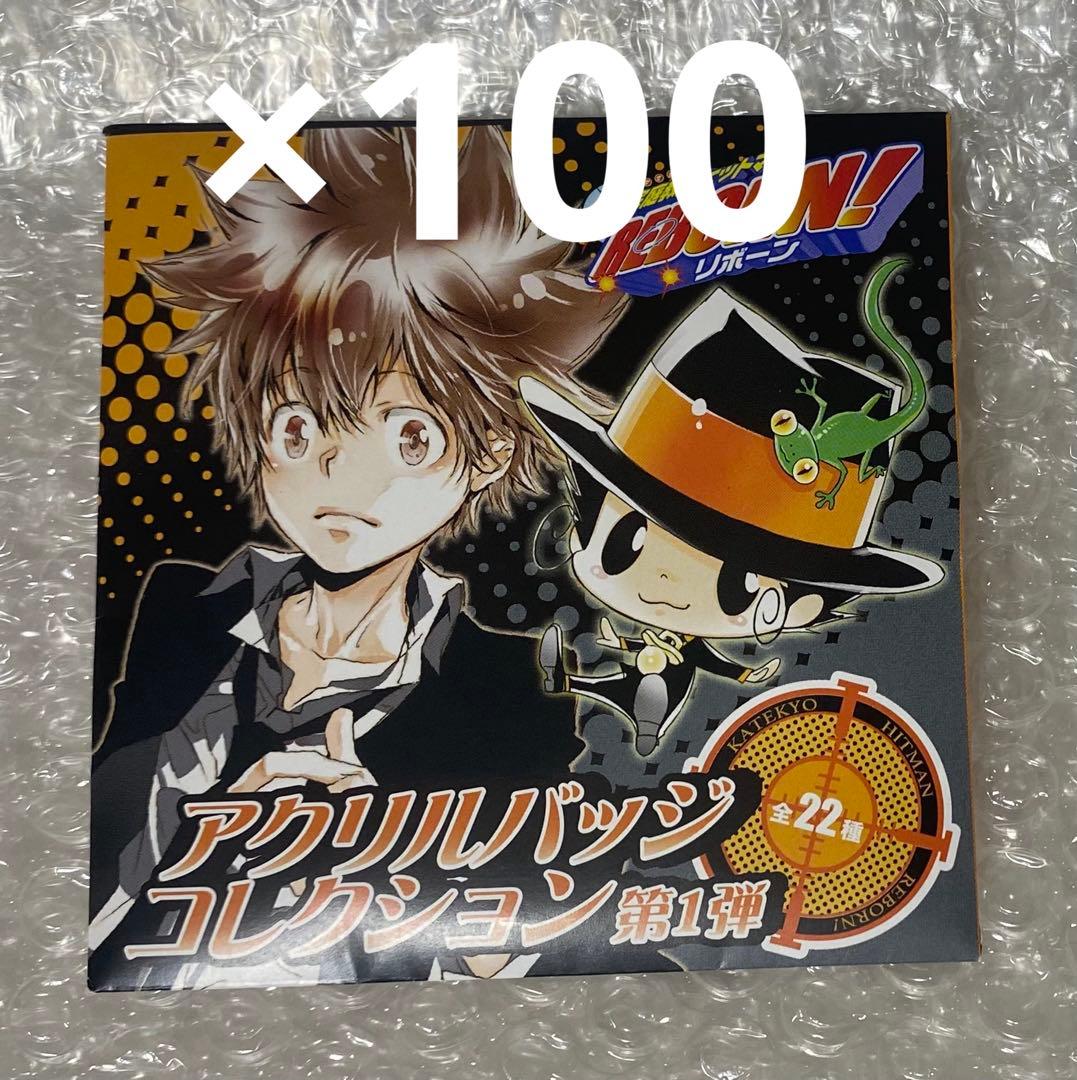 家庭教師ヒットマンREBORN！アクリルバッジコレクション第1弾　100点セット