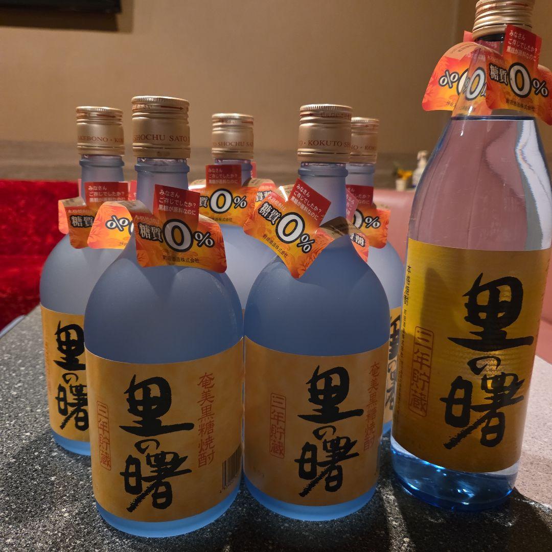 里の曙 黒糖焼酎 25%　６本セット