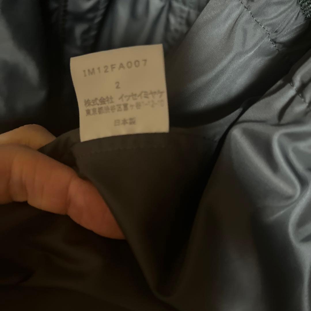 イッセイミヤケ　未使用　ロングコート　モッズコート　カーキグレー　春秋冬