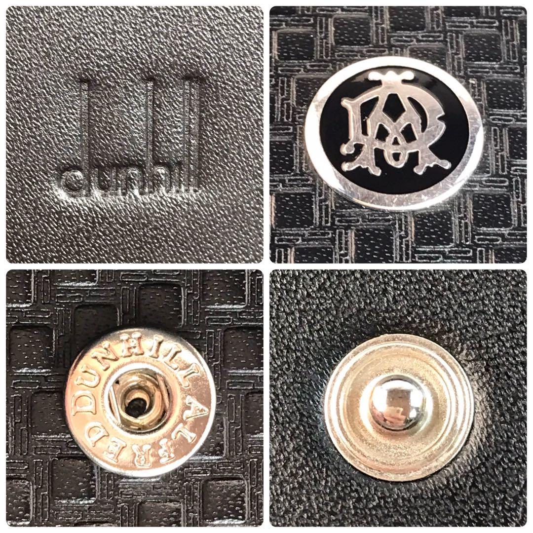 未使用品　ダンヒル　dunhill ケース　名刺入れ カードケース　マチ有