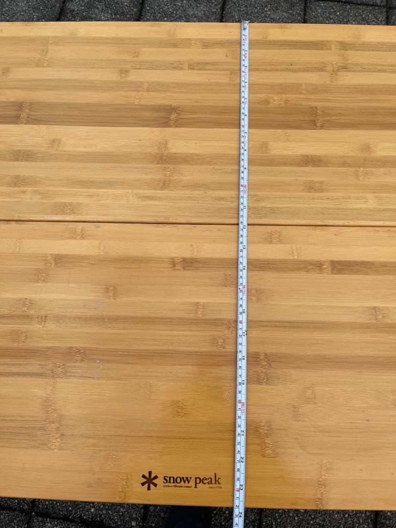  peak ワンアクションテーブルロング竹 　LV-015TR