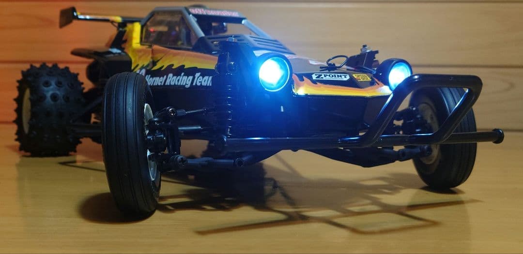 RCホーネットEVO.(LEDライト付)タミヤ＆プロポ＆バッテリー充電器完成品