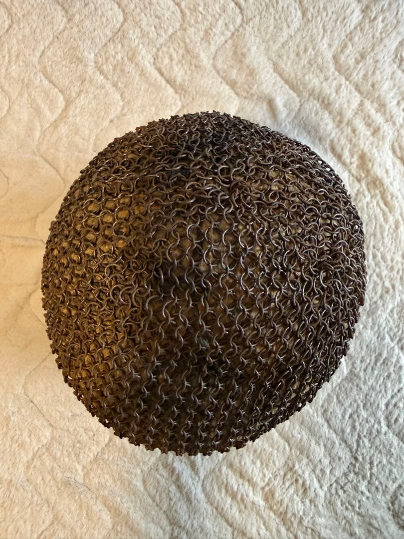 ⭕️ 江戸時代　鎖帷子　【鎖頭巾】　幕末　新撰組　忠臣蔵