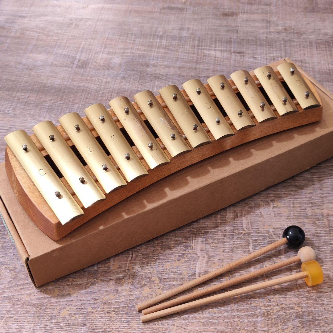 アウリス グロッケン ダイヤトニック 鉄琴 12音