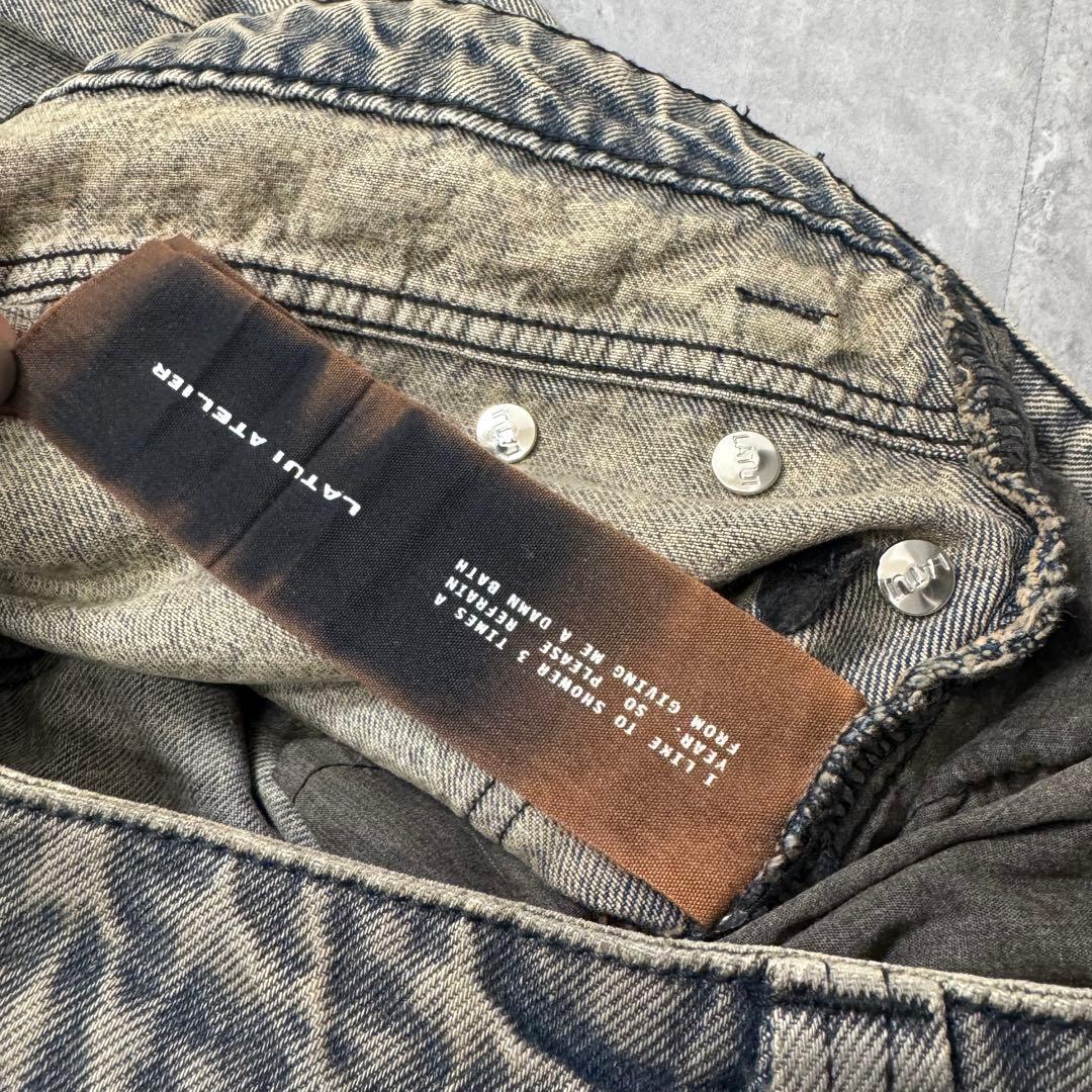 【即発送】LATUI ATELIER RAIN WALKER JEANS M