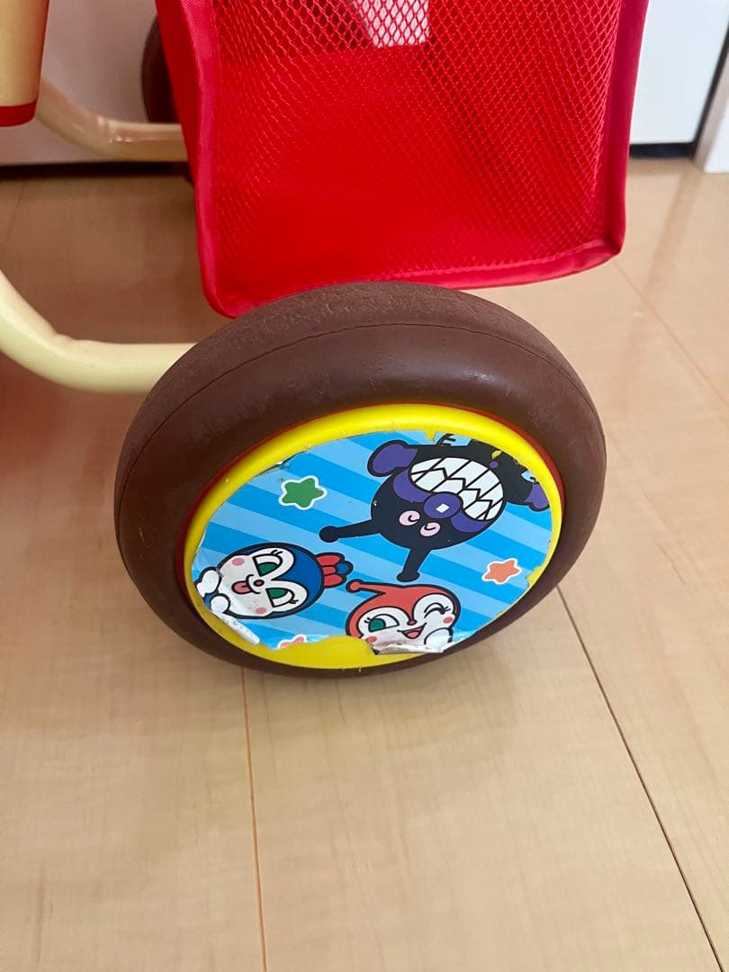 アンパンマン デラックスⅡ 三輪車 赤