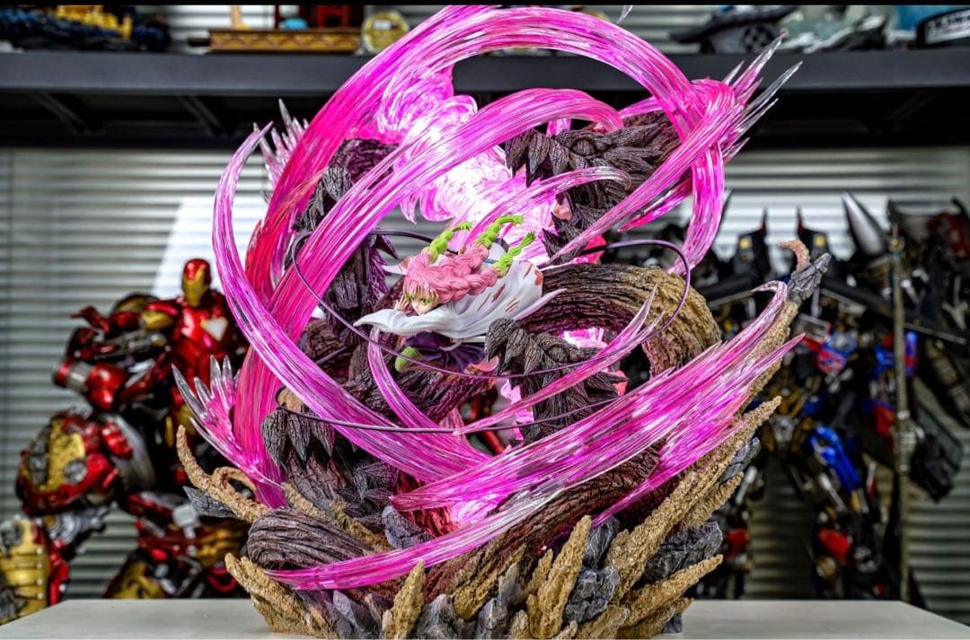 鬼滅の刃 甘露寺蜜璃 恋柱 1／６スケール フィギュア ガレージキット