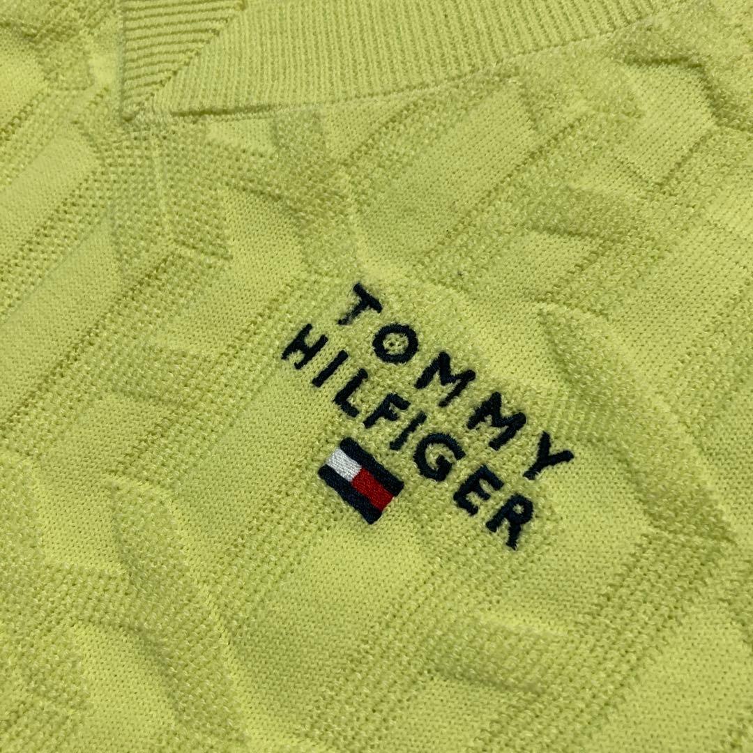 ✨新品❣️✨【 】Vネック ニットベスト／黄¥13750