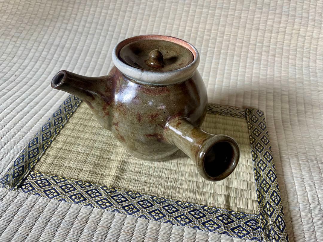 浜田庄司　鉄砂急須