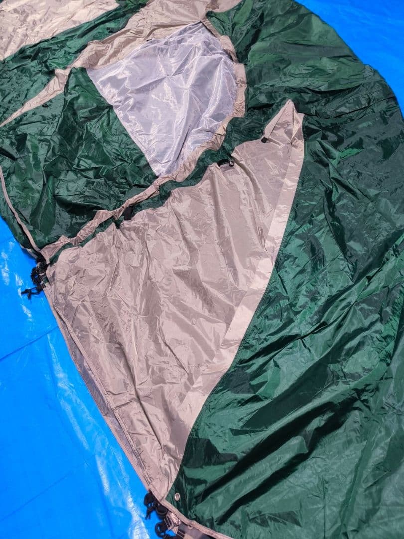 キャプテンスタッグ　CSツールームドームテントUV 収納バッグ付　M-3133