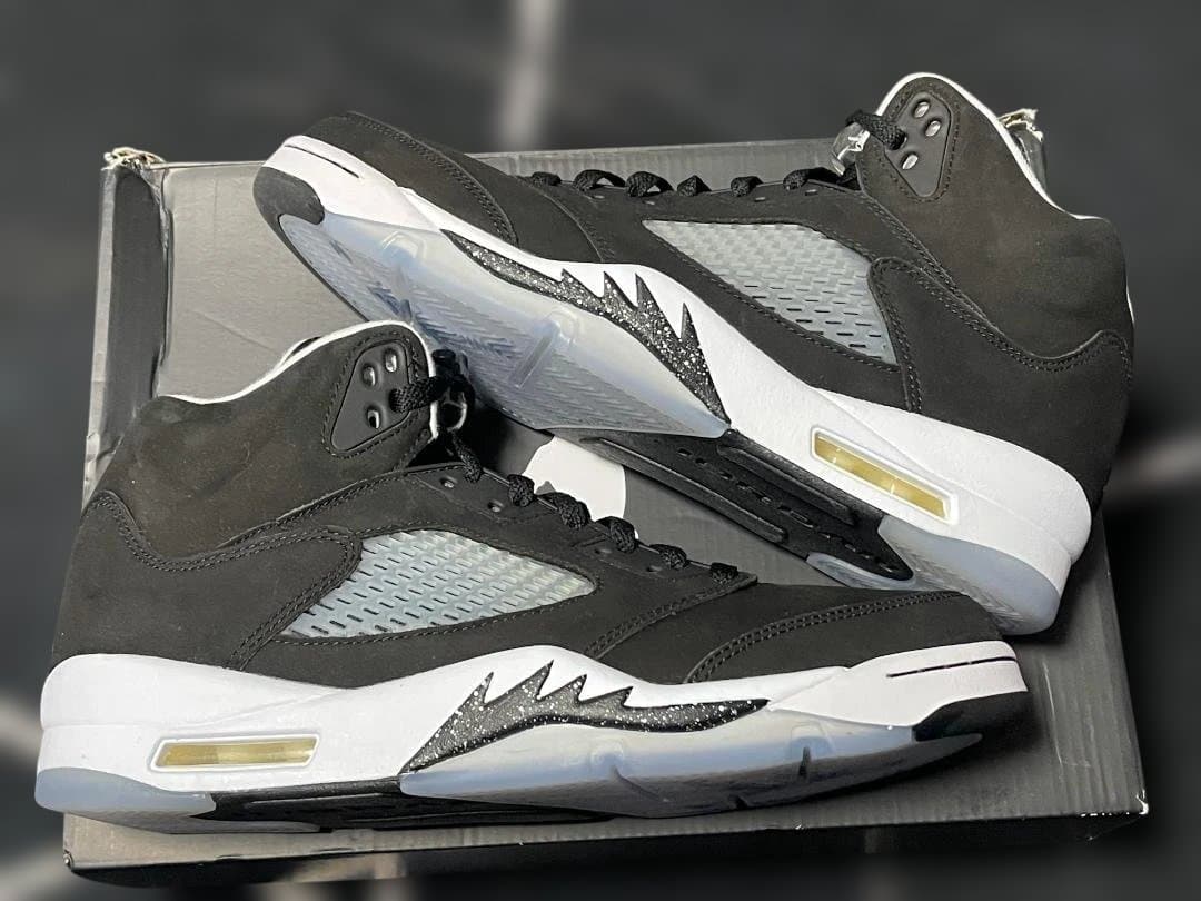 エアジョーダン 5 ブラック/グレー