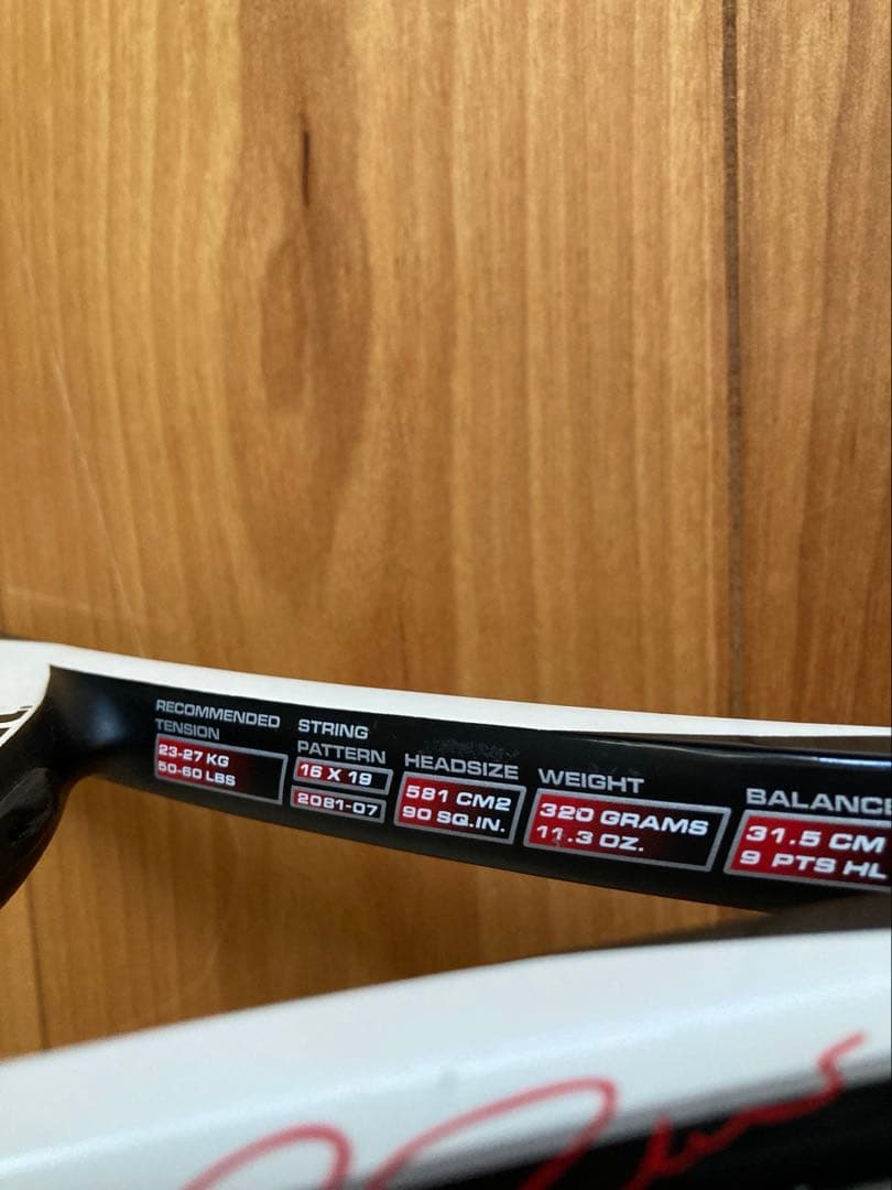 Wilson K SIX ONE TOUR 90 ロジャーフェデラー