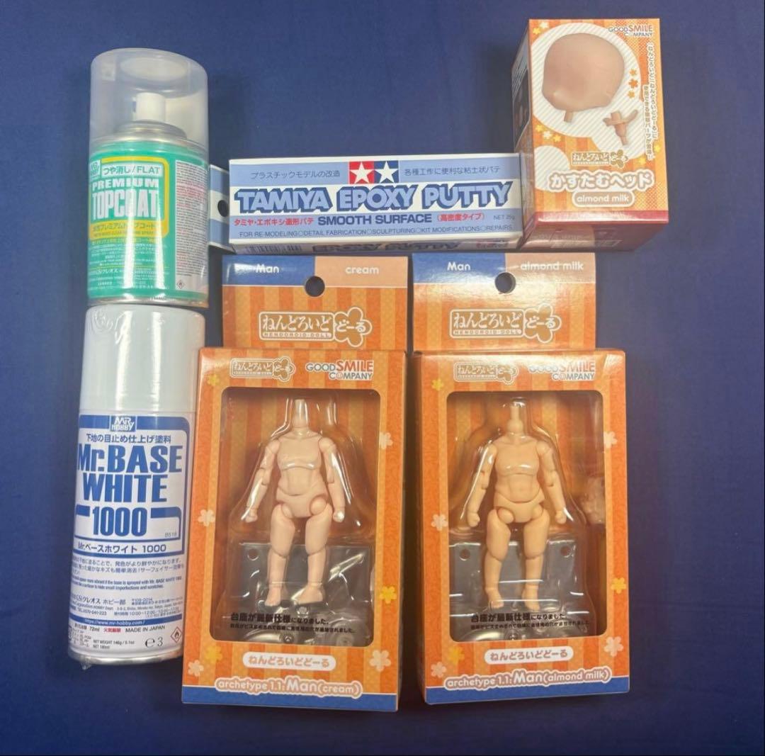 期間限定値下　新品　ねんどろいどどーる　ボディ　cream almondmilk