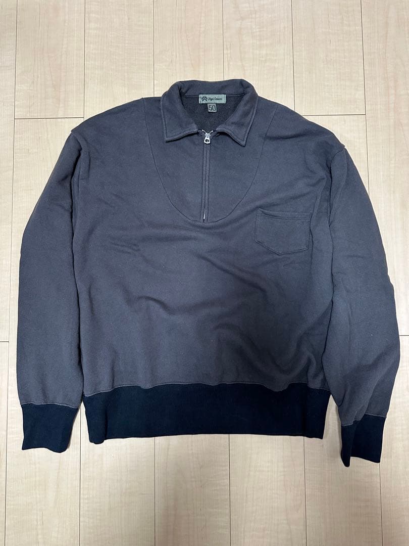 nigel cabourn ハーフジップ スウェット