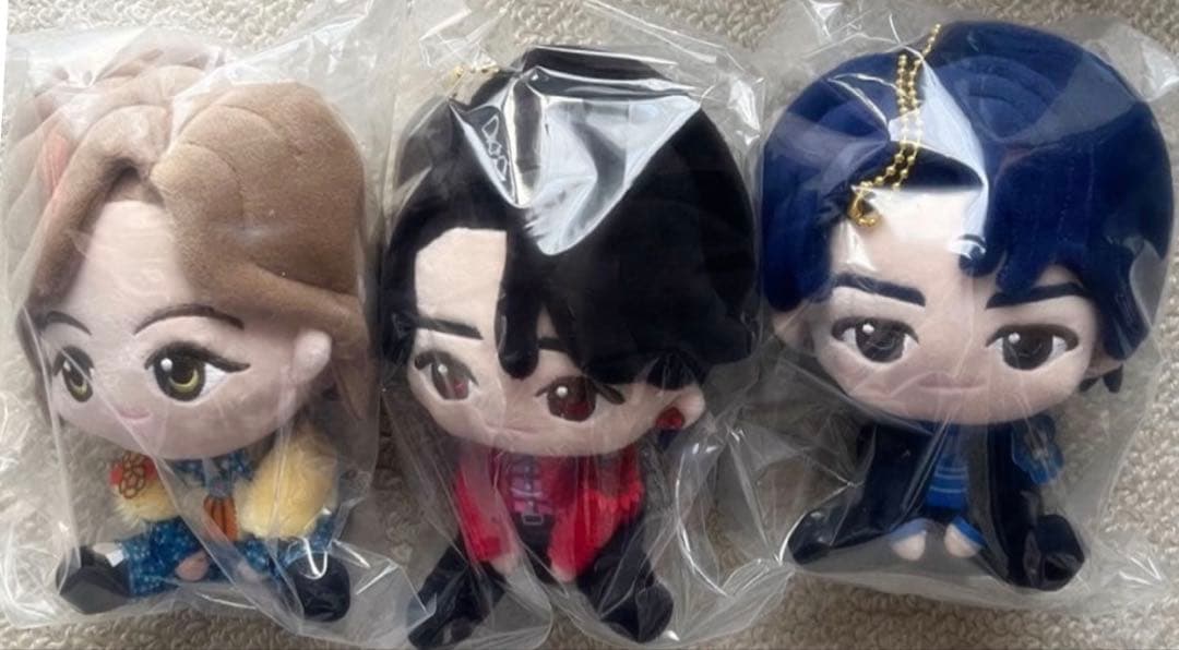 ミセス一番くじ A賞 ぬいぐるみマスコット 大森 若井 藤澤 3点セット