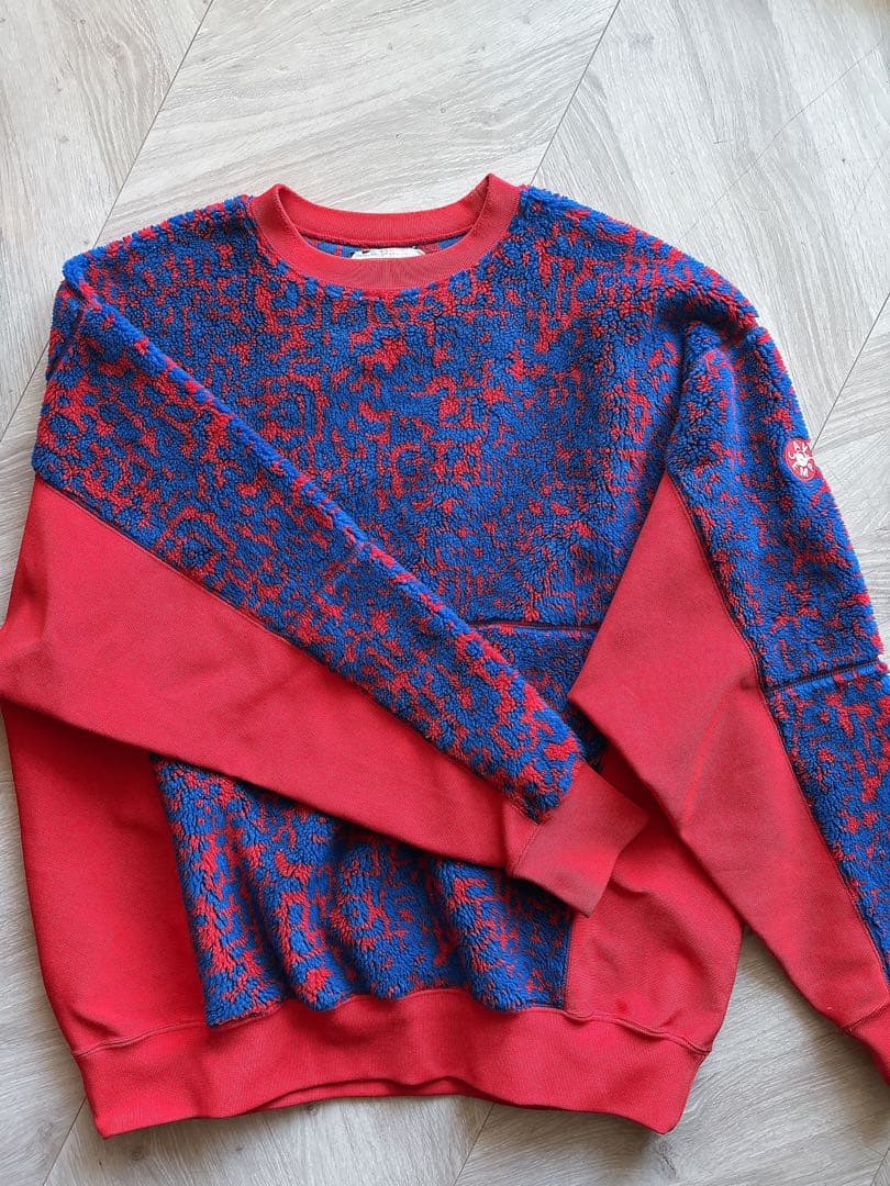C.E CAVEMPT シーイー NOISE FLEECE CREWNECK L