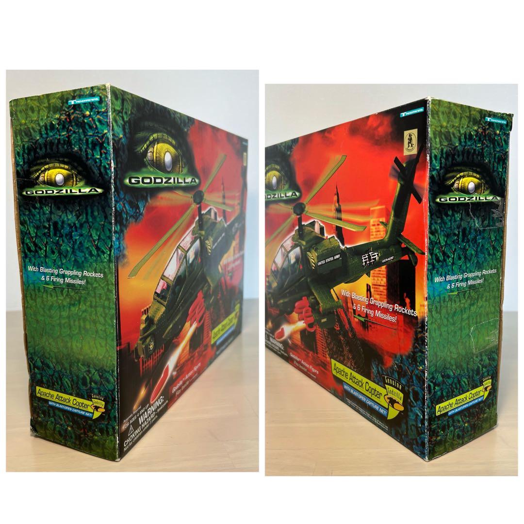 GODZILLA アメリカ版 フィギュア アパッチ 戦闘ヘリコプター