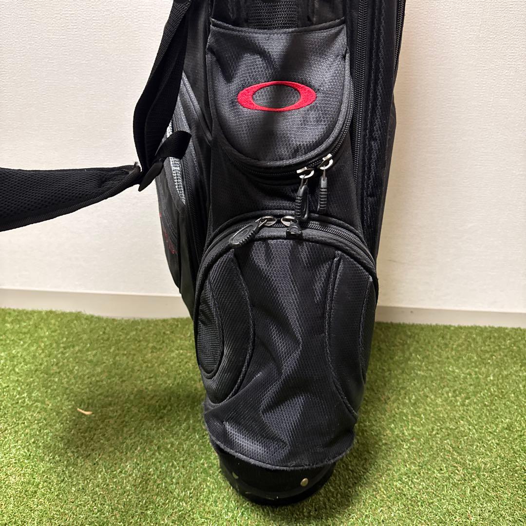 OAKLEY オークリー スタンド式 キャディバッグ ブラック ナイロン