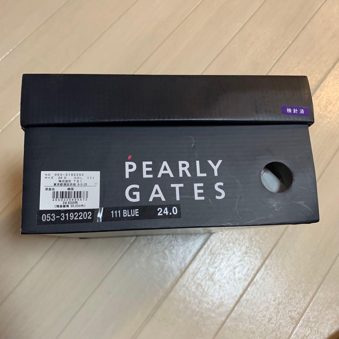 新品■39,600円【パーリーゲイツ 】レディース　ゴルフシューズ　24