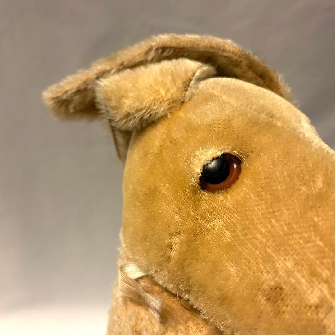 シ*2様 Steiffシュタイフ \"DOG\"（大）アンティークのぬいぐるみ