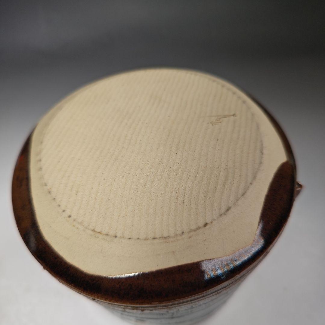 イ606 水指『桶谷定一作』『高取手　水指　共箱』茶道具