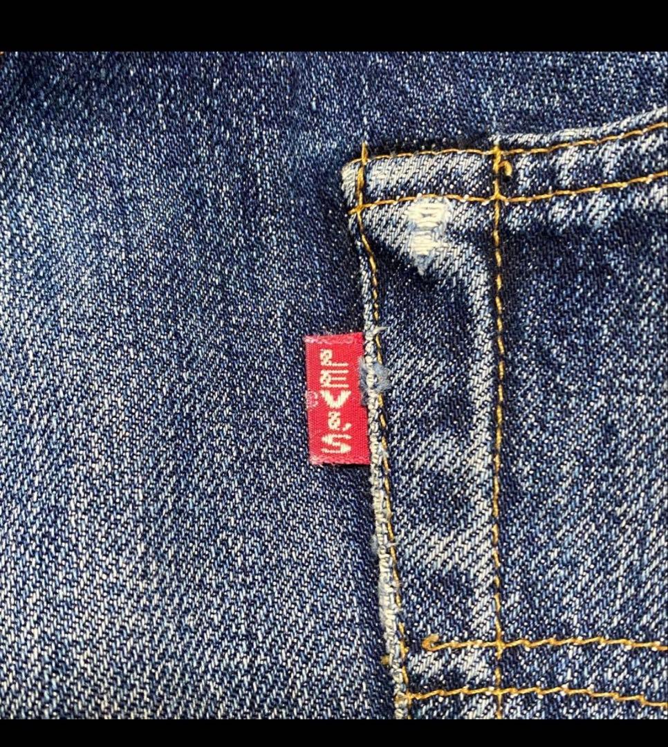 90s LEVI’S リーバイス 201XX デニムパンツ 鬼ヒゲ バレンシア製