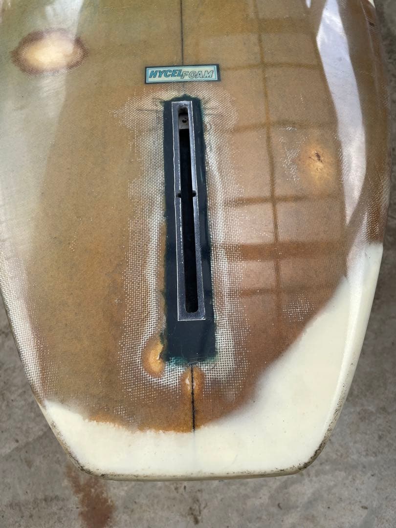 米沢　マリブサーフボード　スーパーミニ　 ミッドレングス シングル　8f