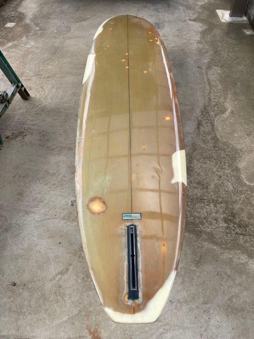 米沢　マリブサーフボード　スーパーミニ　 ミッドレングス シングル　8f