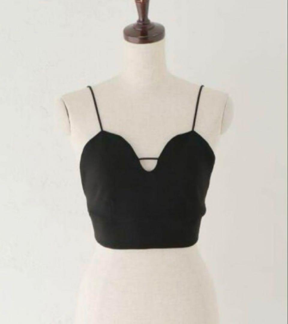 fumie tanaka フミエタナカ ビスチェ plain line cam