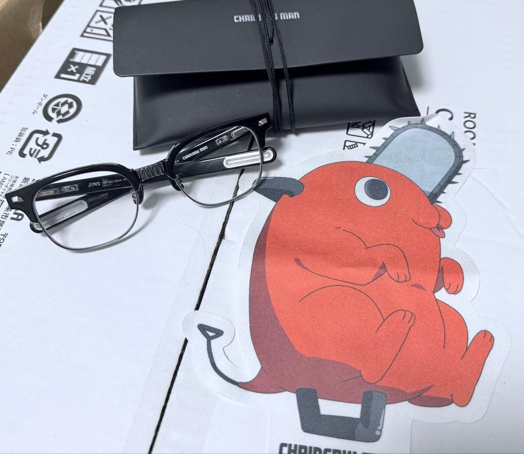 グ*ミ様 JINS チェンソーマンコラボのチェンソーマンモデル　タグ➕箱付き