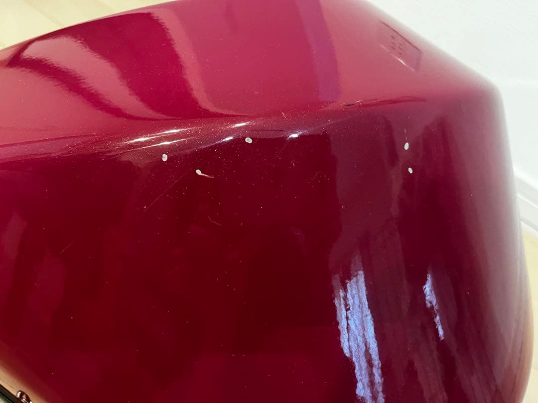 フレンチホルンケース バーガンディ　ワイン色