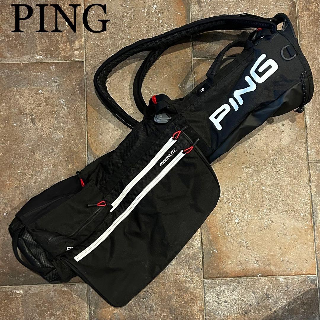 PING Moonlite Bag ピン ムーンライト ゴルフバッグ　ブラック