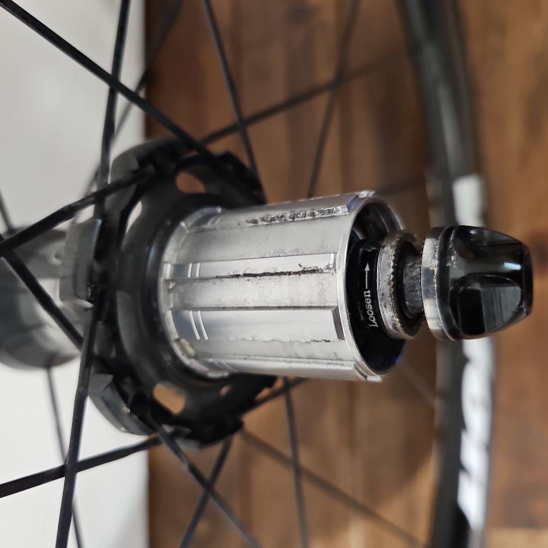 Vision metron55SLリムブレーキ用クリンチャーカーボンホイール前後