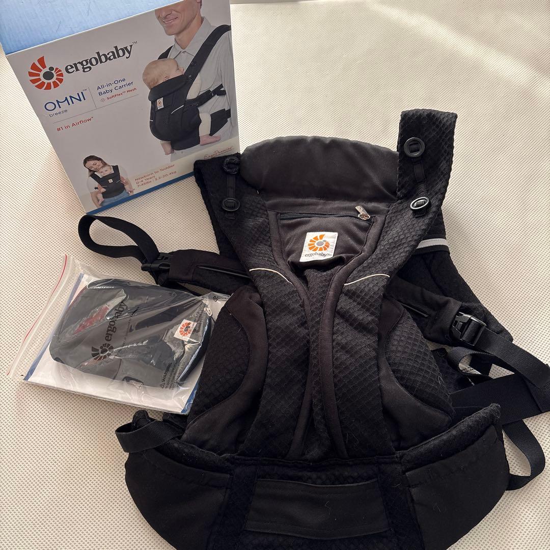 抱っこひも・スリング ergobaby OMNIbreeze ONYX BLACK