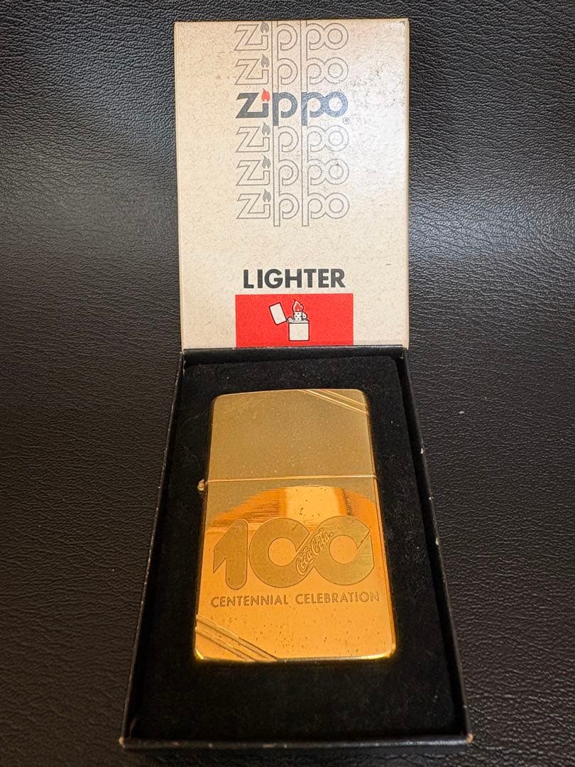 コカコーラ　Coca-Cola 100周年記念ジッポー