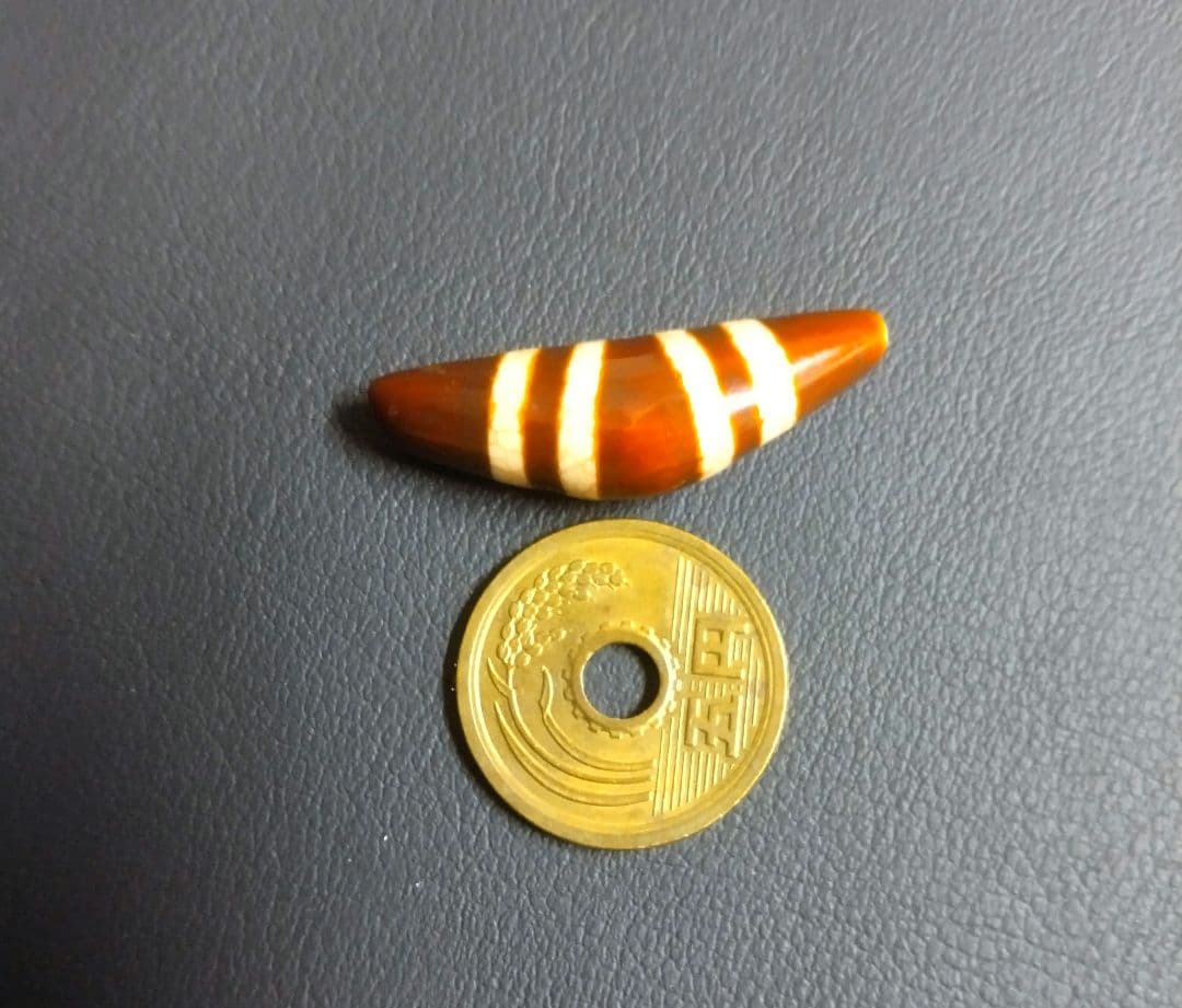 637天珠　上肯天珠　湾月　四線天珠　dzibeads！